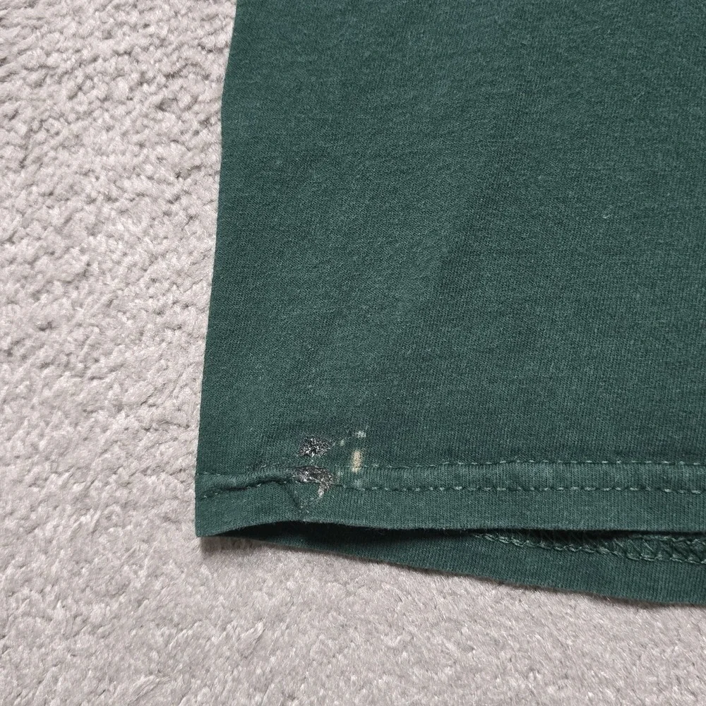 Vintage Tulane University Green Wave 90s Graphic T Shirt Mens 2XL